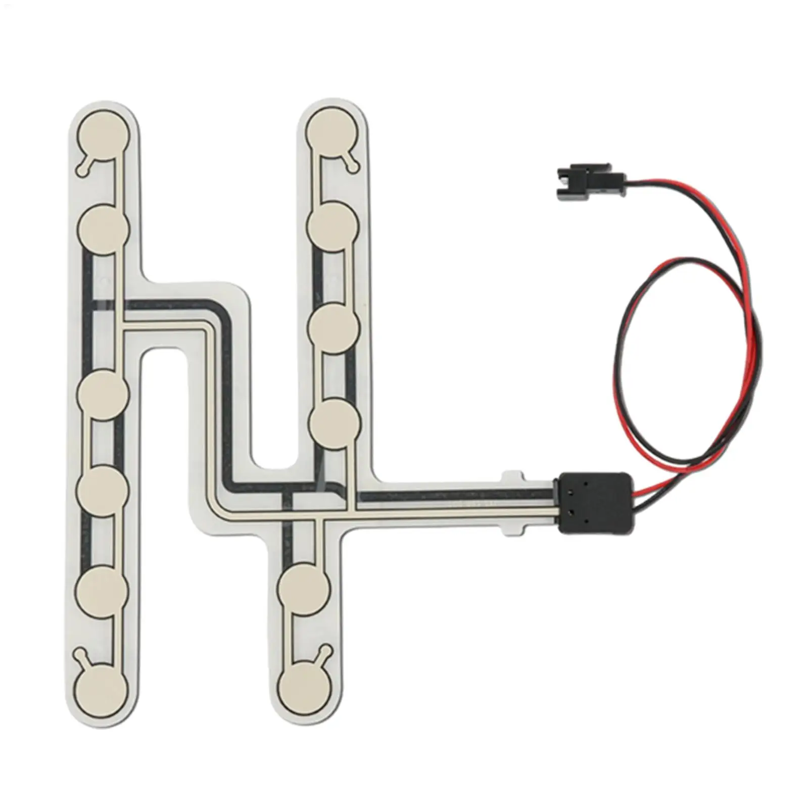 

Car Seating Pressure Sensor Automobile Car Safety Belt Pressure Sensor Reminder Light and Sound Warning Driving Accessories