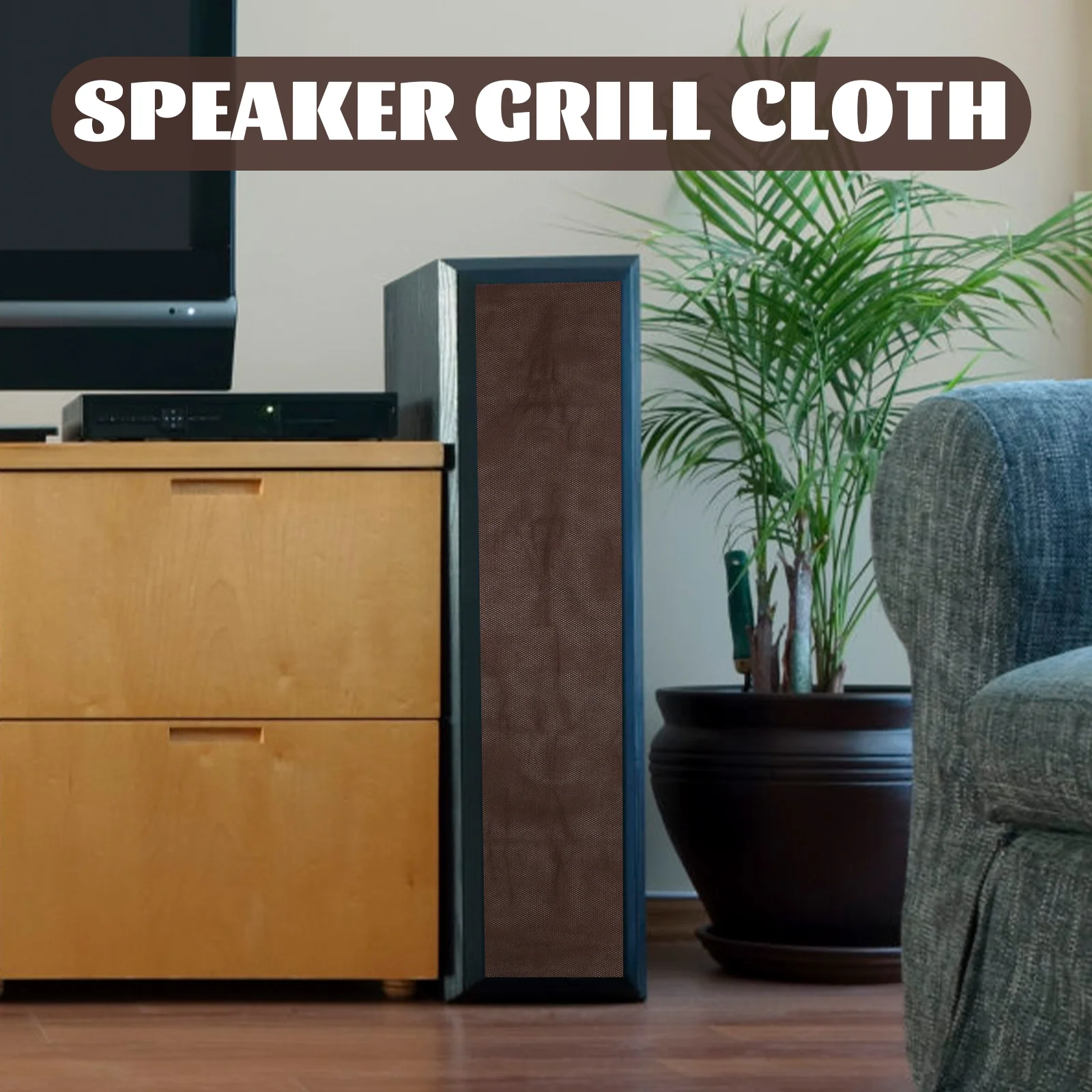 

Speaker Mesh Grill Cloth Replacement Fabric Net Audio Cover Stereo for Sale Material