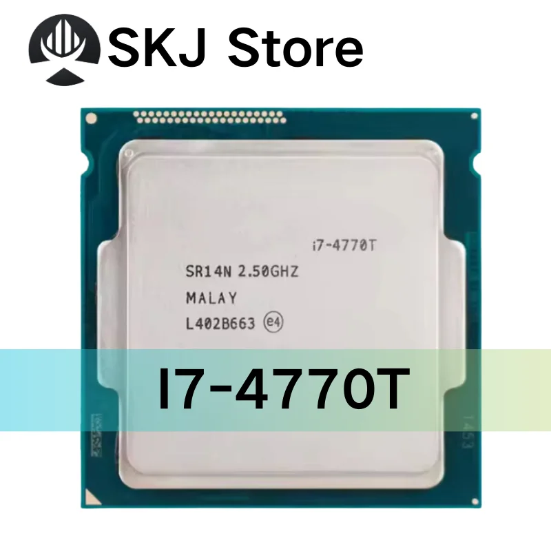 

Quad-Core Desktop i7-4770T i7 4770T 2.50GHz, 8M, 45W, 22nm, LGA1150