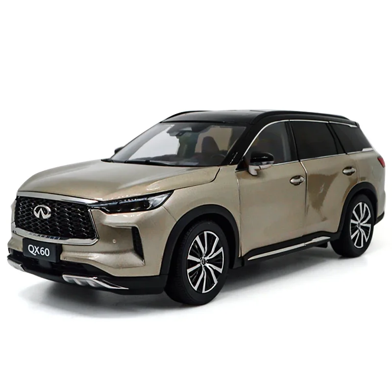 1:64 Scale Infiniti QX60 2022 Car Model for Men 1/64 Diecast Miniature Metal Static Simulation Vehicles Model Toys Birthday Gift