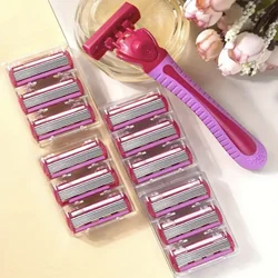 6-Layer Blades Safety Razor Fusion Straight Shaver For Men Shaving Manual Machine With Blades Shave Beard Shavette
