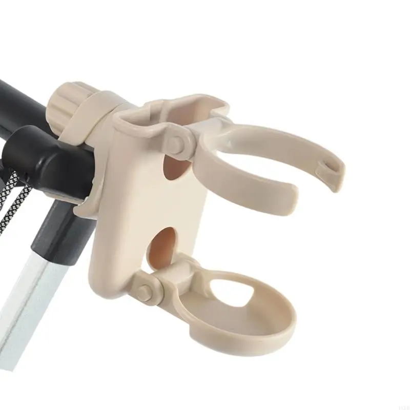 حاملة أكواب لعربات الأطفال مع بتلات سيليكون مرنة للهواتف وزجاجات الدراجات