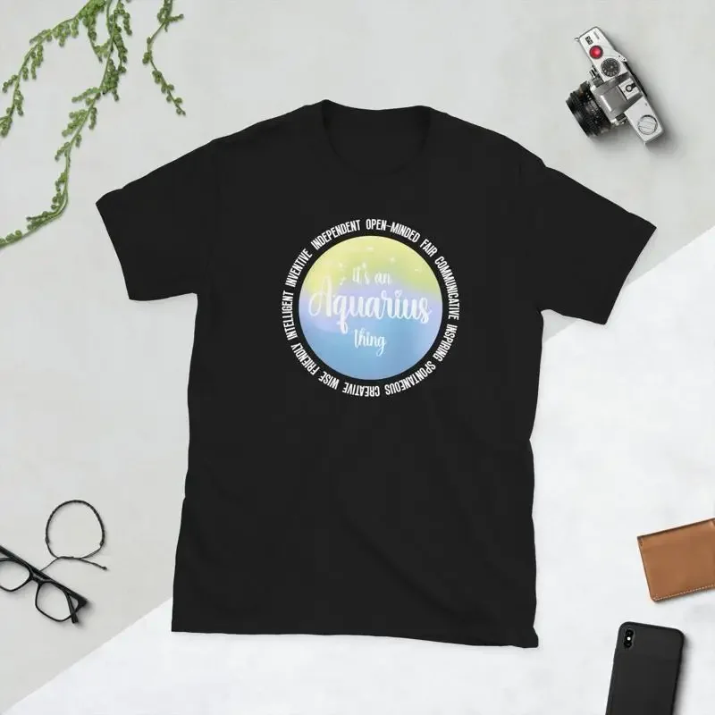 Aquarius Zodiac Sign Birthday s T Shirt