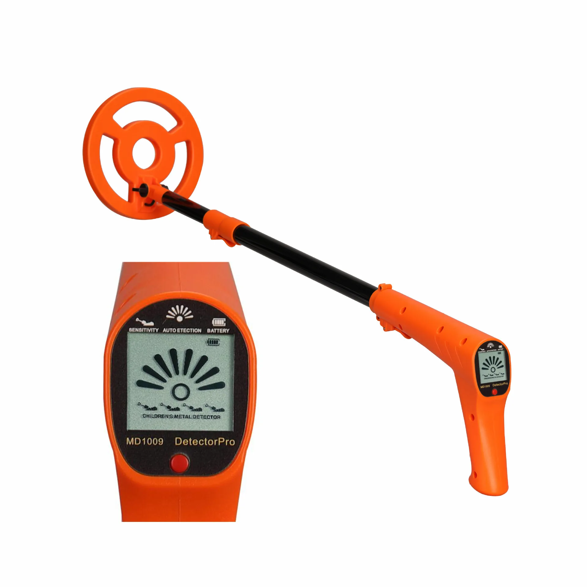 

MD1009 Metal Detector Outdoor Treasure Hunt Toy Children's Science Detector Outdoor Treasure Hunt Game Gift For Kids