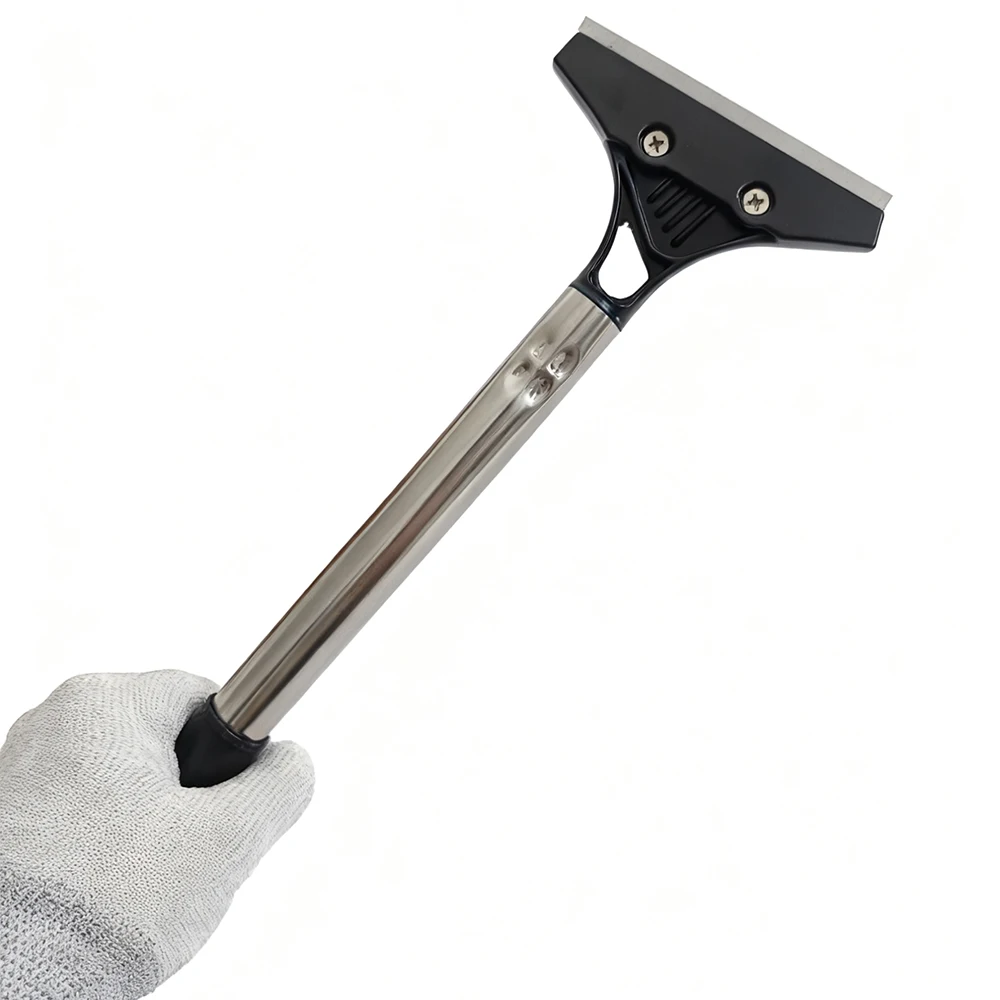 

Удлиненный многофункциональный скребок для чистки винила с металлическим лезвием, нож для удаления пленки с окон, стекол и автомобильных наклеек