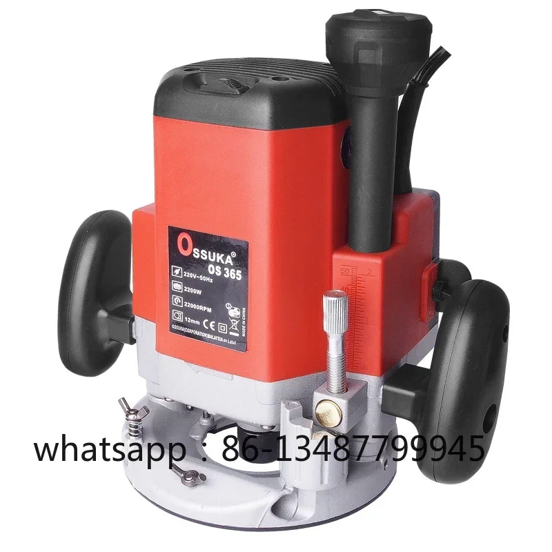 

2200W Electric Multifunction Hand Wood Trimmer Woodworking Engraving Machine Slotting Machine