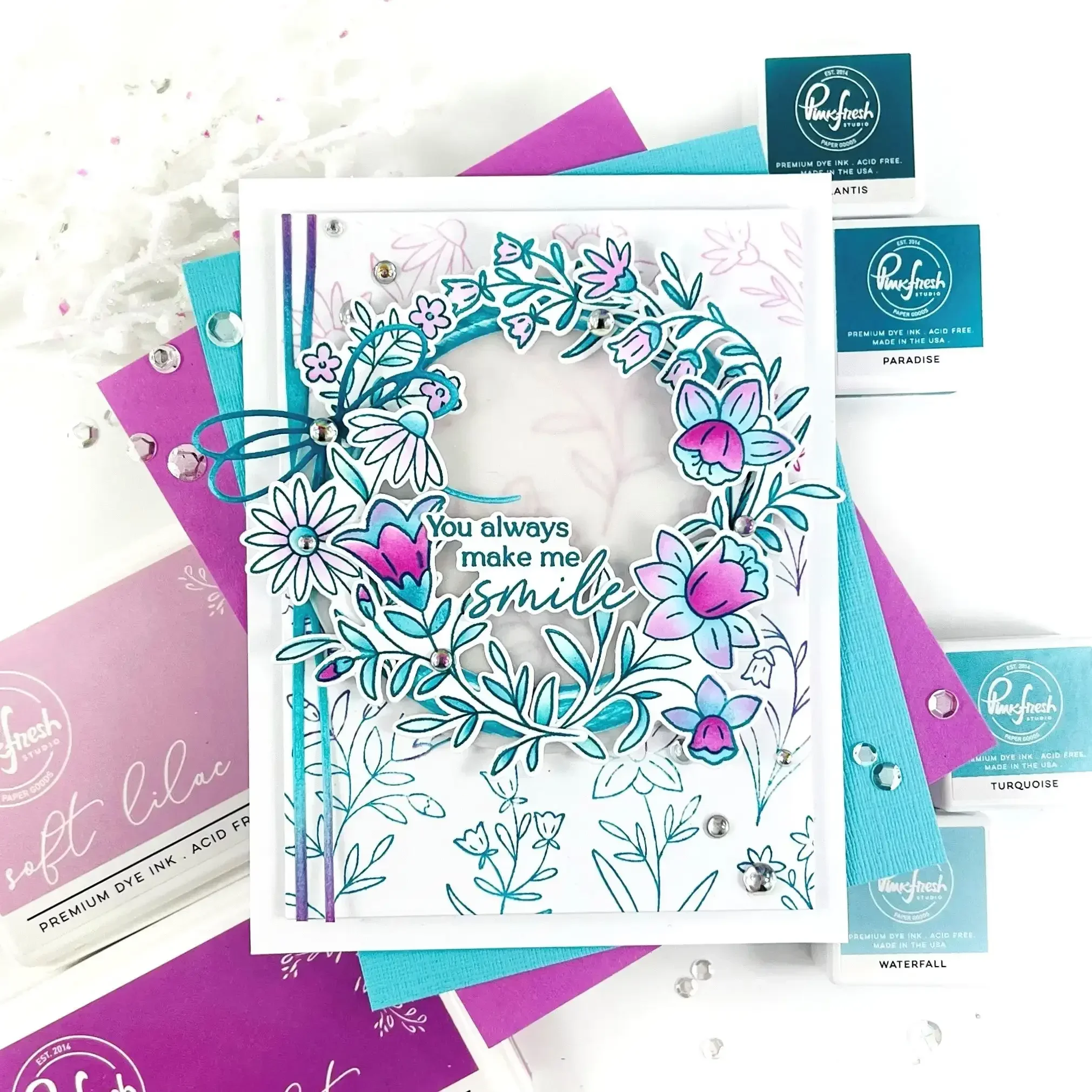 Bloom Modern Botanicals 2024 New Metal Cutting Clear Stamps Dies Stencil Hot Foil DIY Scrapbook Embossed Make Paper Card Album