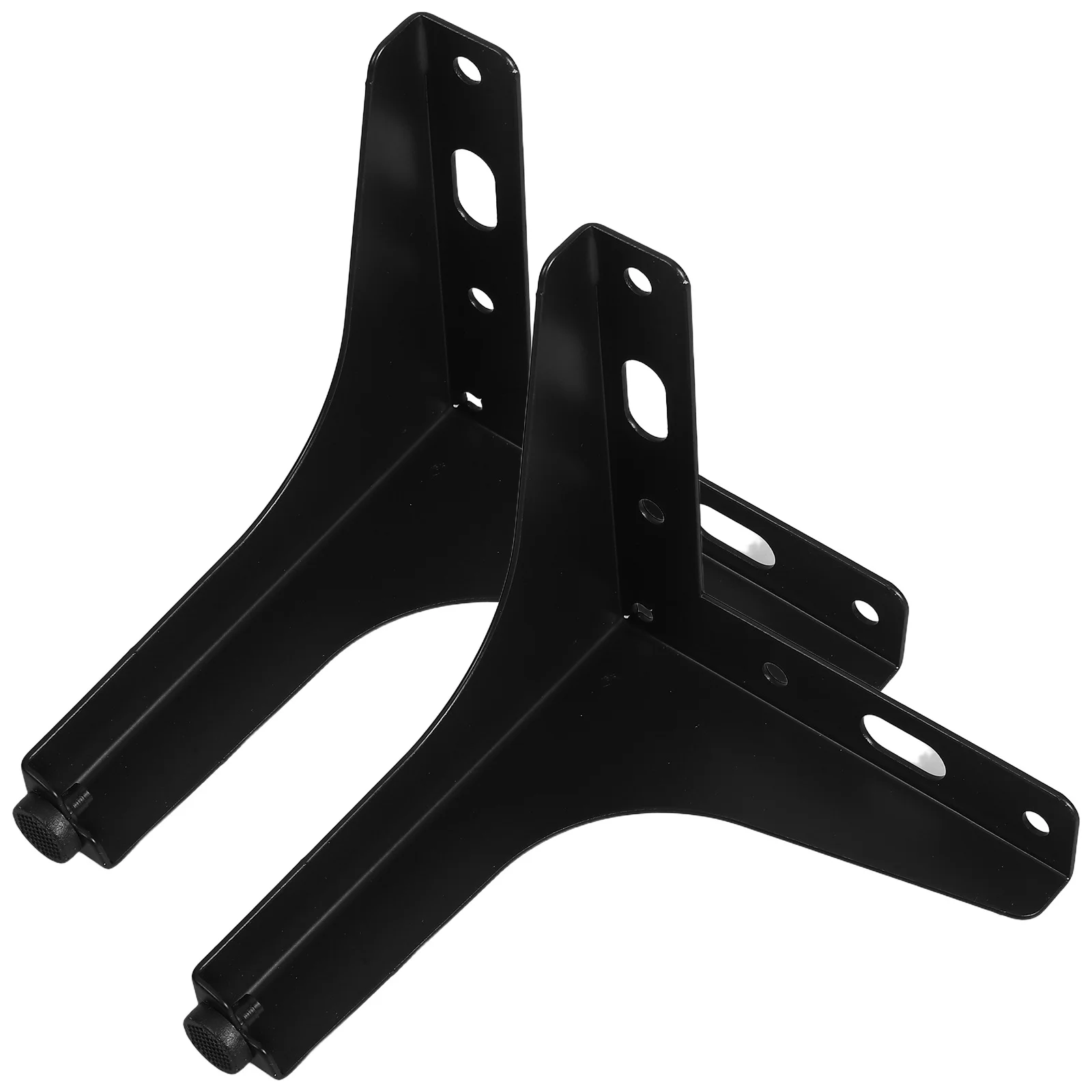 

2Pcs Metal Triangle Furniture Legs Strong Stable Sofa Cabinet Coffee Table Dresser Replacement Feet Floor Protector