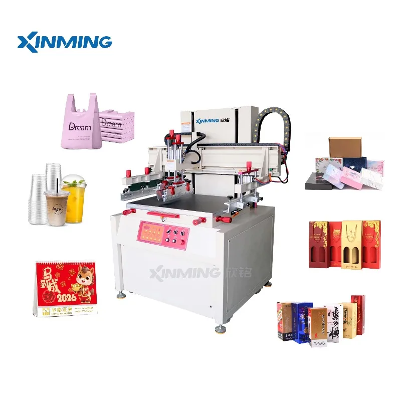New Hot Sale Semi-automatic High Precision 380V Screen Printing Machine Simple Button Control for Card Glass Paper Printing