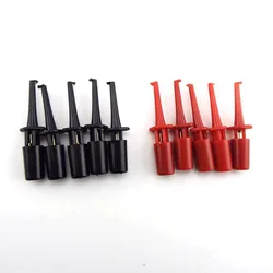 Mini Single Test Hook Clip Test Probe for Electronic Testing IC Grabber Round Crocodile Electric Clip Hook Test