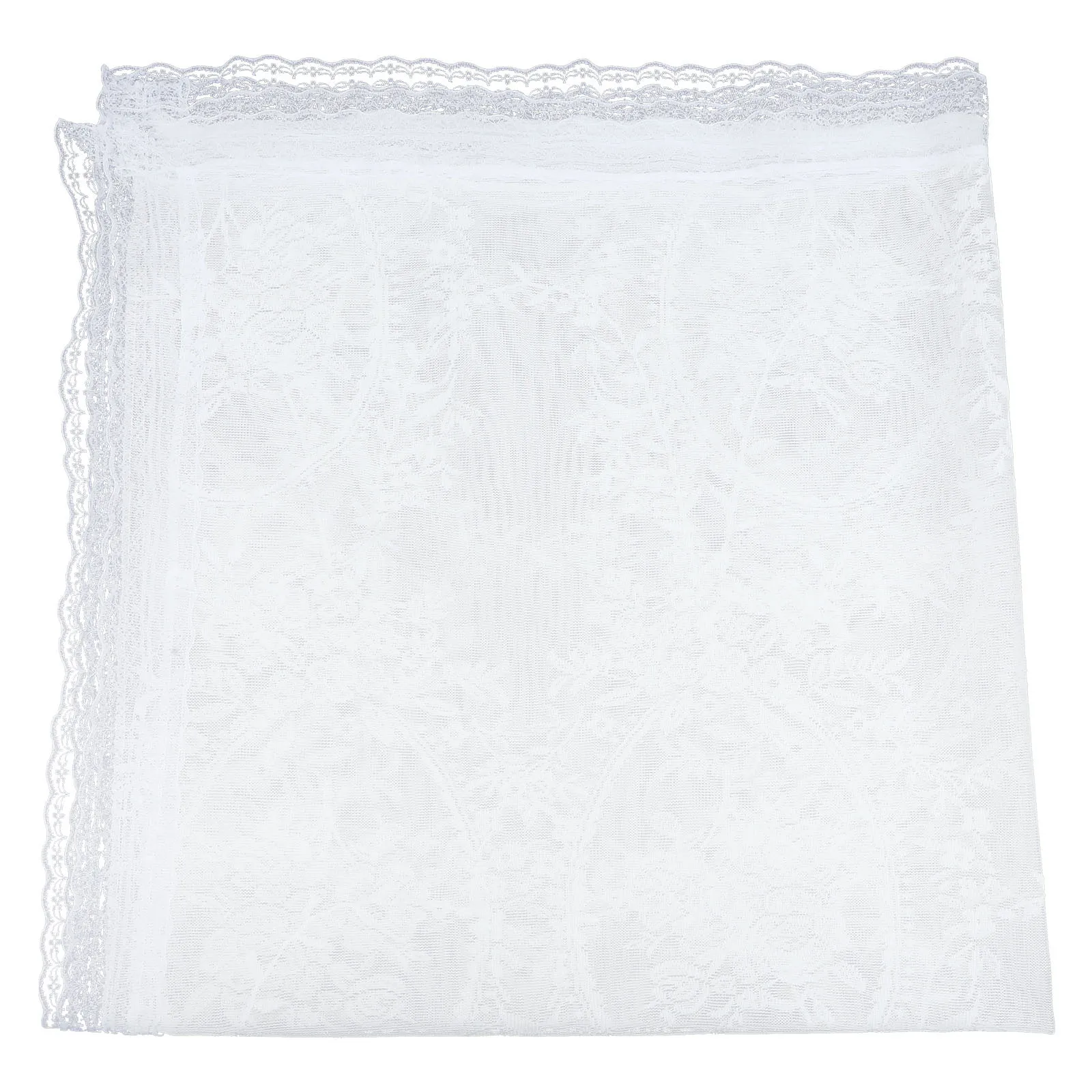 

Lace Tablecloth Round Outdoor Elegant Table Cover Picnic Decorative Round Table Ornament 60 Inch Lace Tablecloth