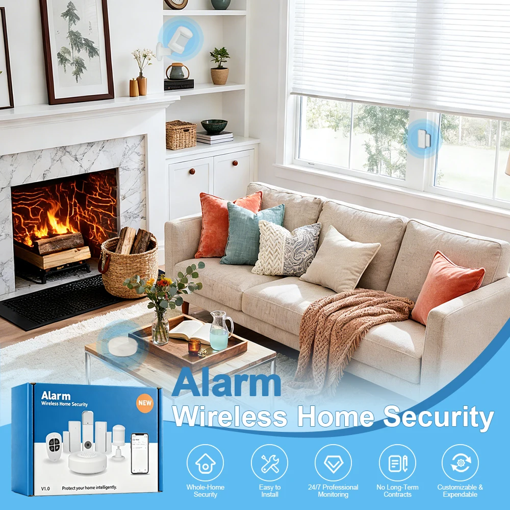 Système d'alarme de sécurité d - Home Security Key Fob avis et prix