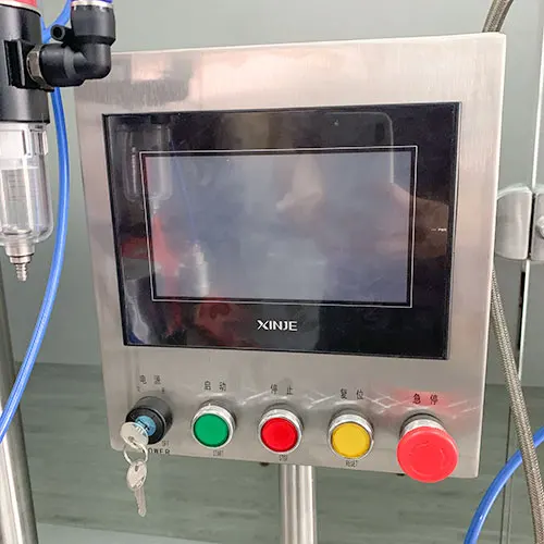 HoneMix Semi-Auto Cosmetic Aerosol Filling Machine Spray Filling Crimping Machine Spray Can Filling Machine