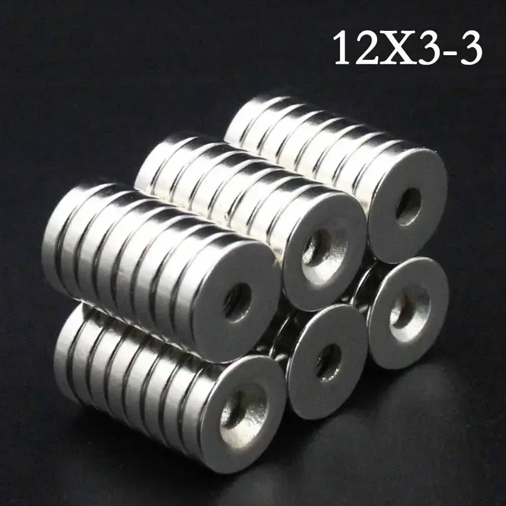 

5/10/15/20/25Pc 12x3-3 Neodymium Magnet 12mm x 3mm - 3mm N35 NdFeB Round Super Powerful Strong Permanent Magnetic imanes