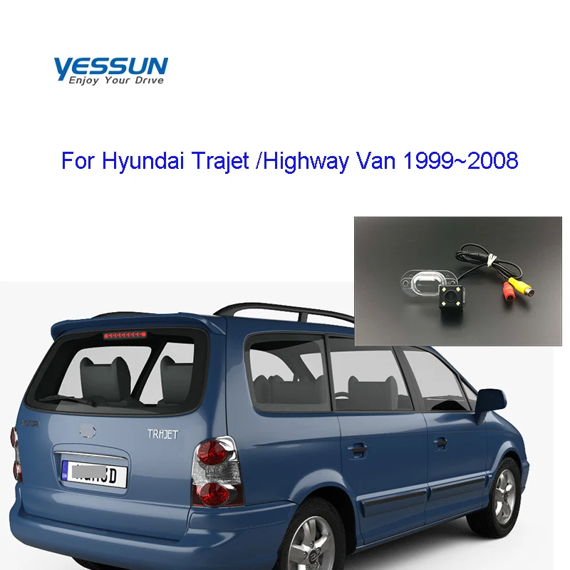 

HD Rear View Camera For Hyundai Trajet /Highway Van 1999~2008 CCD NightVision Car Backup License Plate Camera Reversing
