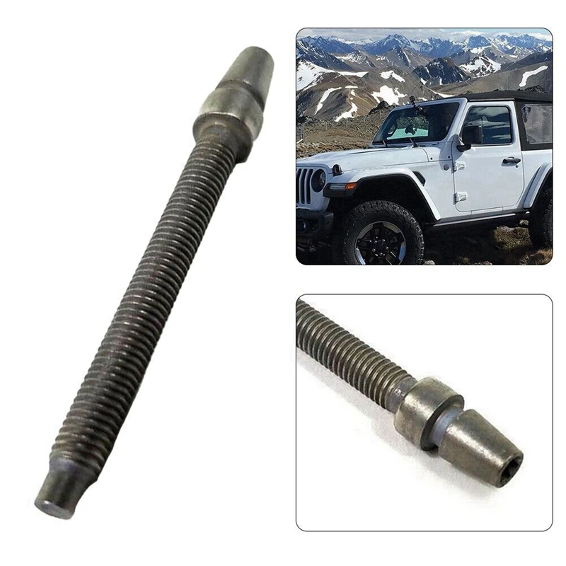 RH Or LH Silver Headlight Adjustment Screw Stainless Steel Headlight Adjustment Screw 55078114AA For 2007-2016 Jeep Wrangler