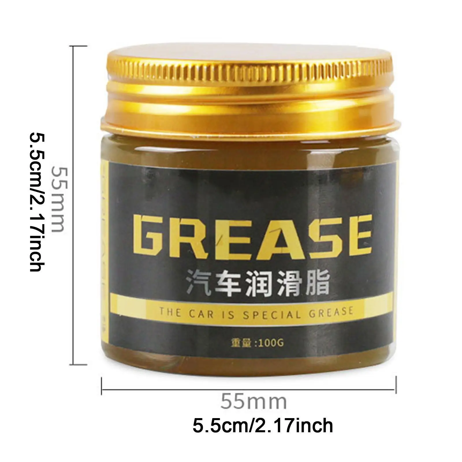 Bearing Grease Synthetic Grease 100G Lubrication Waterproof Reduces Friction Car Scratch Repair for Repair Auto Cars