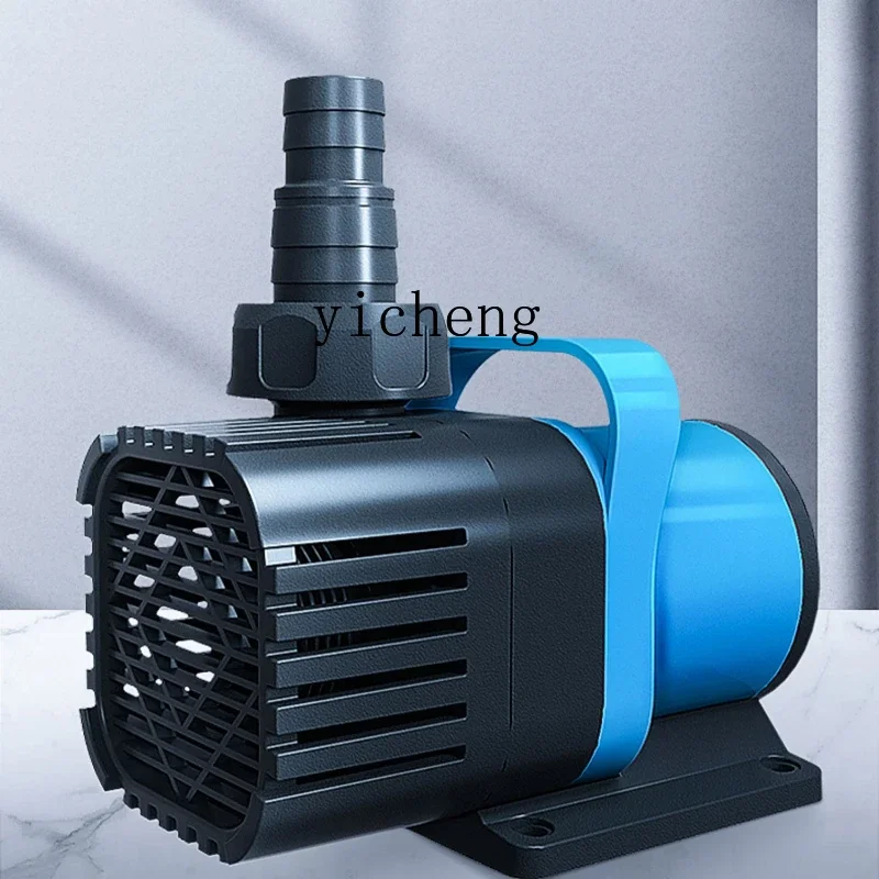 Zf fish tank water pump frequency conversion cycle small household pump ultra-bass fish pond