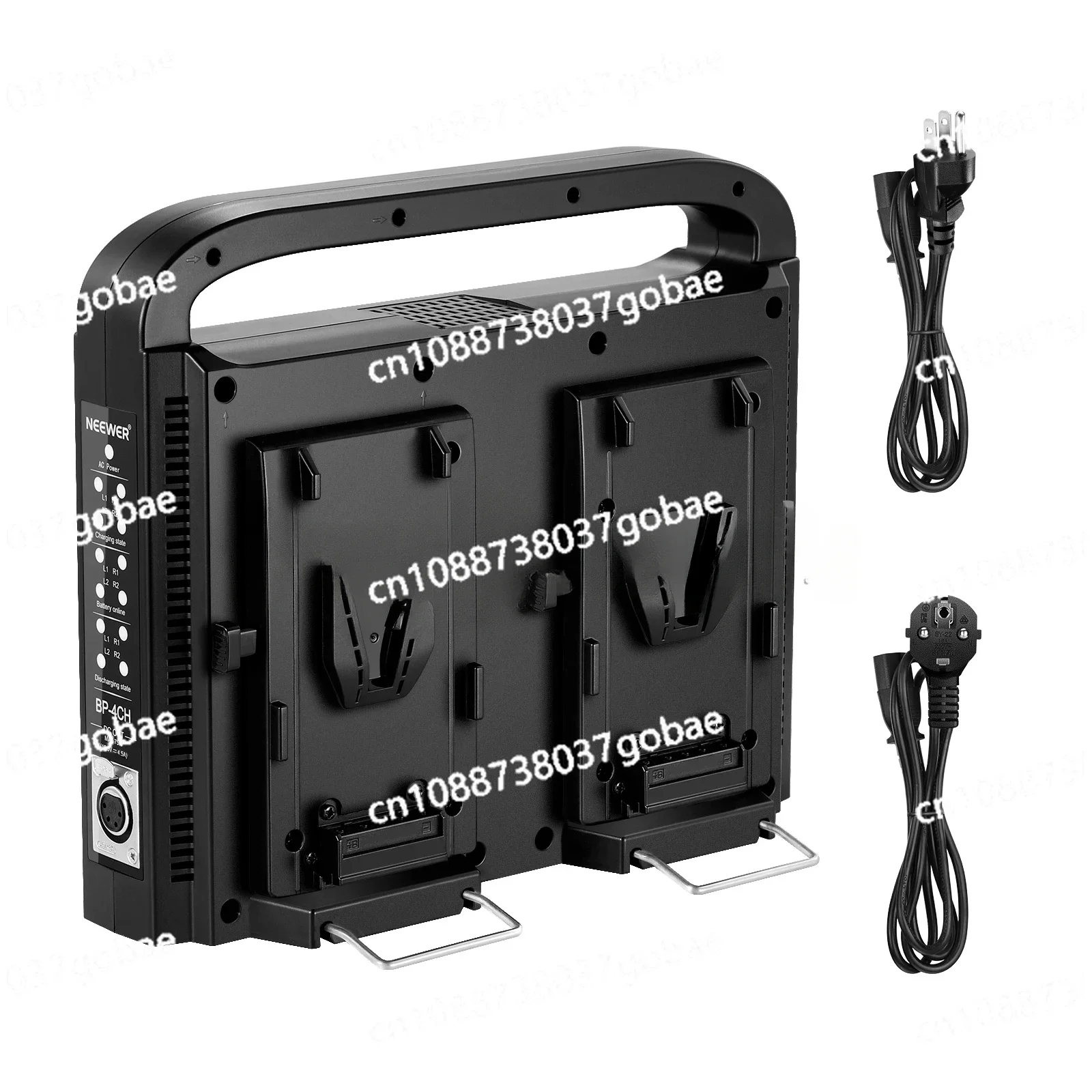 Circuit Protection System for NEEWER BP-4CH 4-Channel V-Mount V-Lock Battery Charger with 16.5V DC XLR Power Supply Output,