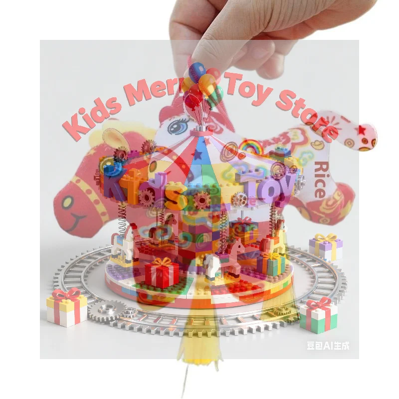 لطيف نابض بالحياة الحيوان سنة الحصان التميمة محشوة دمية قلادة على ظهره شنقا زخرفة