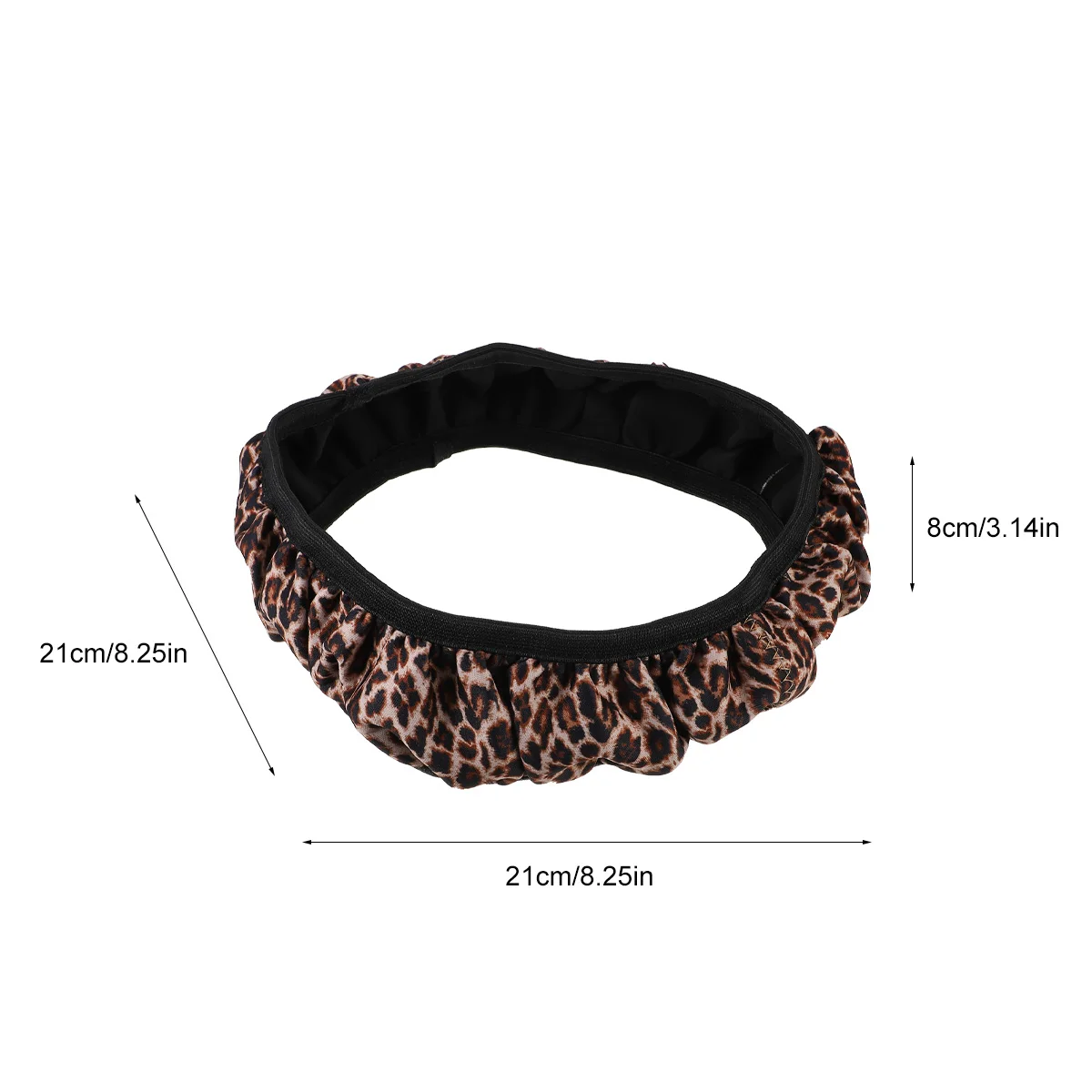 Leopard Pattern Steering Wheel Cover Car Universal Steering Wheel Sleeve Auto Interior Accessories Steering Covers
