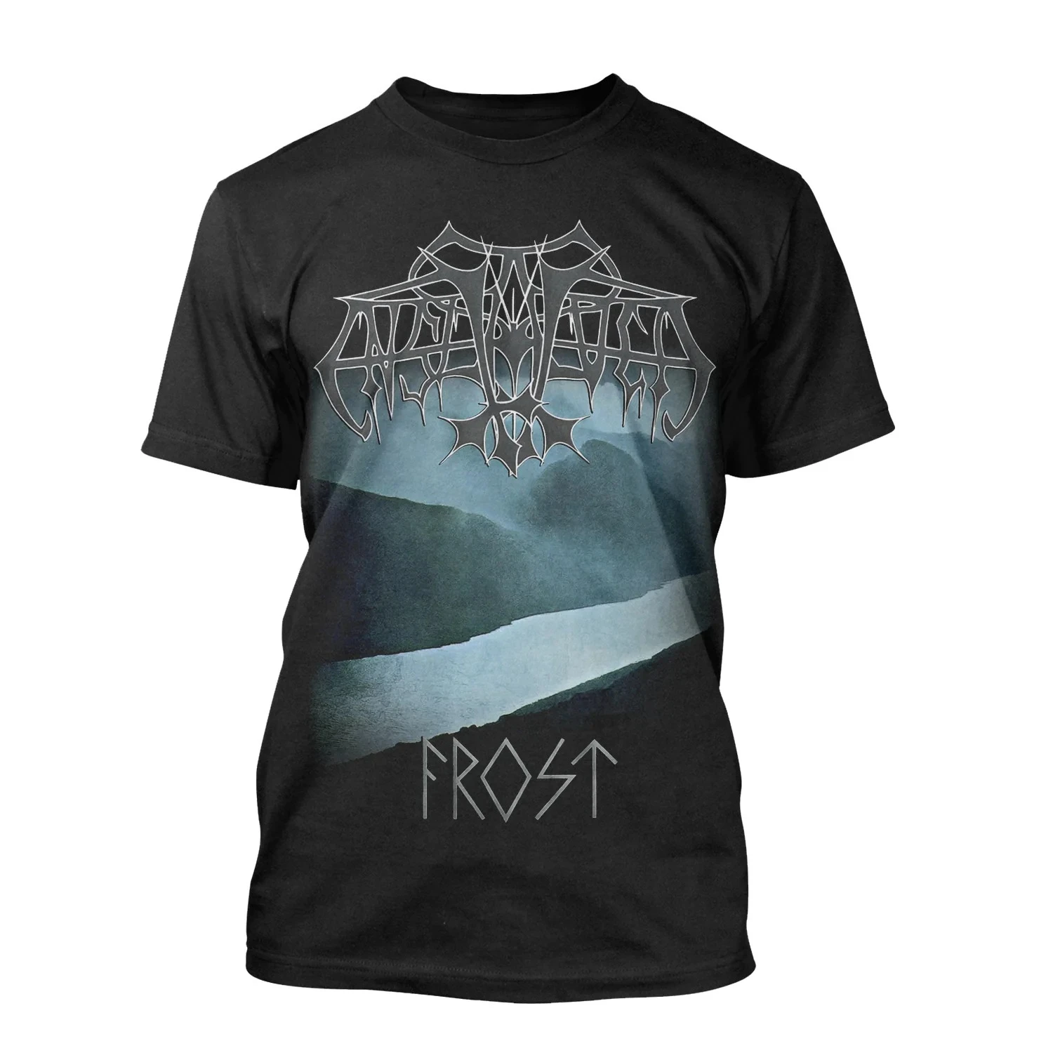 Enslaved Frost Rock Band Casual T-shirt Luxury Brand for Men and Women