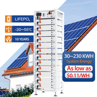 Deye Battery 204.8V 307.2V 15kwh 20kwh 30kwh 40kwh High Voltage Rack Mount Lithium Battery for Solar system