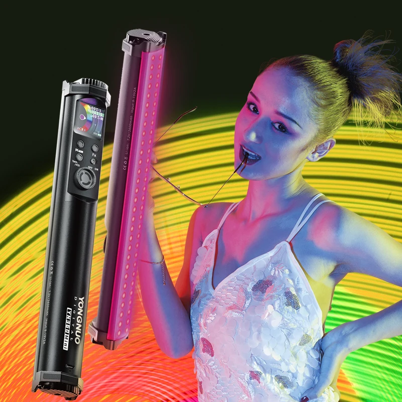 Yongnuo YN360 MINI Led แบบพกพา Rgb Light Charger วิดีโอเติมแสงถ่ายภาพ31แสงโหมด