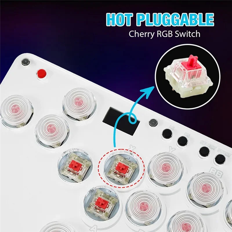 

VO-Hitbox Fighting Stick Arcade Keyboard Controller Handle Arcade Joystick Fighting Rocker For PS5/PS4/ Switch PC