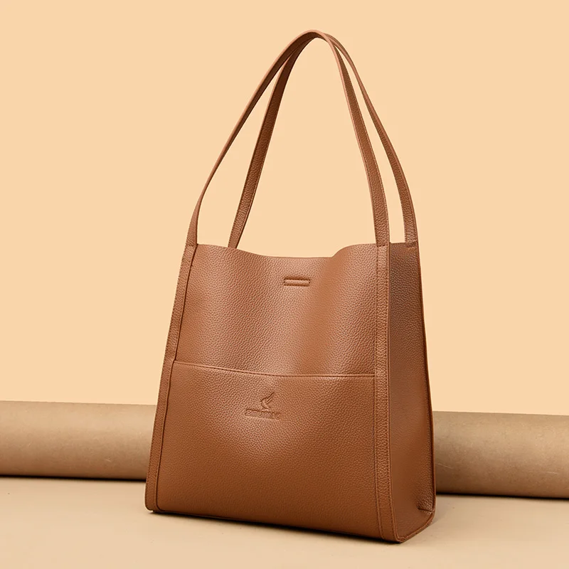 Bolsos De cuero suave para mujer, bandoleras cruzadas de alta calidad, diseñador famoso informal de bolso de mano, novedad de 2023