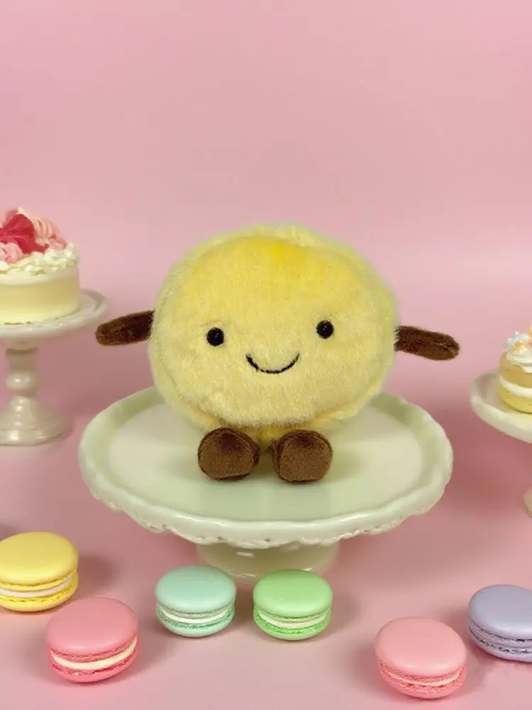 11-15 سنتيمتر أفخم معكرون نخب عنبية اللعب Kawaii اللون الغذاء محشوة أفخم ألعاب كرتونية للبنين بنات هدايا عيد الميلاد #4