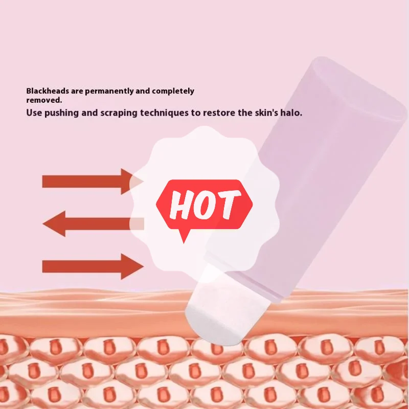 2pcs Blackhead Remover Skin Scrubber Spatula Pimple Acne Needle Tool Facial Pore Cleaner Skin Care Set