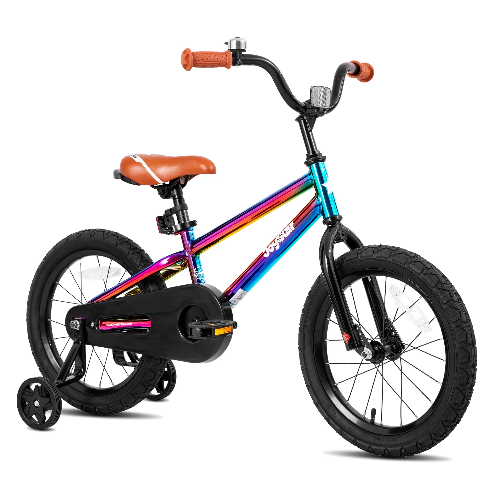 JOYSTAR Kinderfahrrad für Jungen und Mädchen im Alter von 2 bis 12 Jahren, 12–16 Zoll Kinderfahrräder im BMX-Stil mit Stützrädern, 18–20 Zoll mit Handbremse