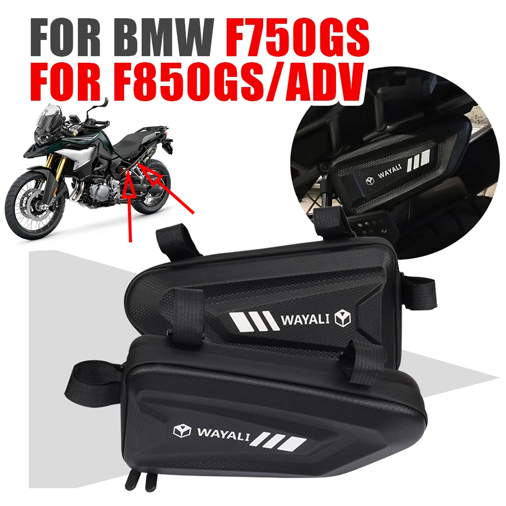 For BMW F850GS ADV F750GS F 850 GS Adventure F 750 GS Motorcycle Accessories Side Bag Fairing Tool Storage Bags Triangle Bags