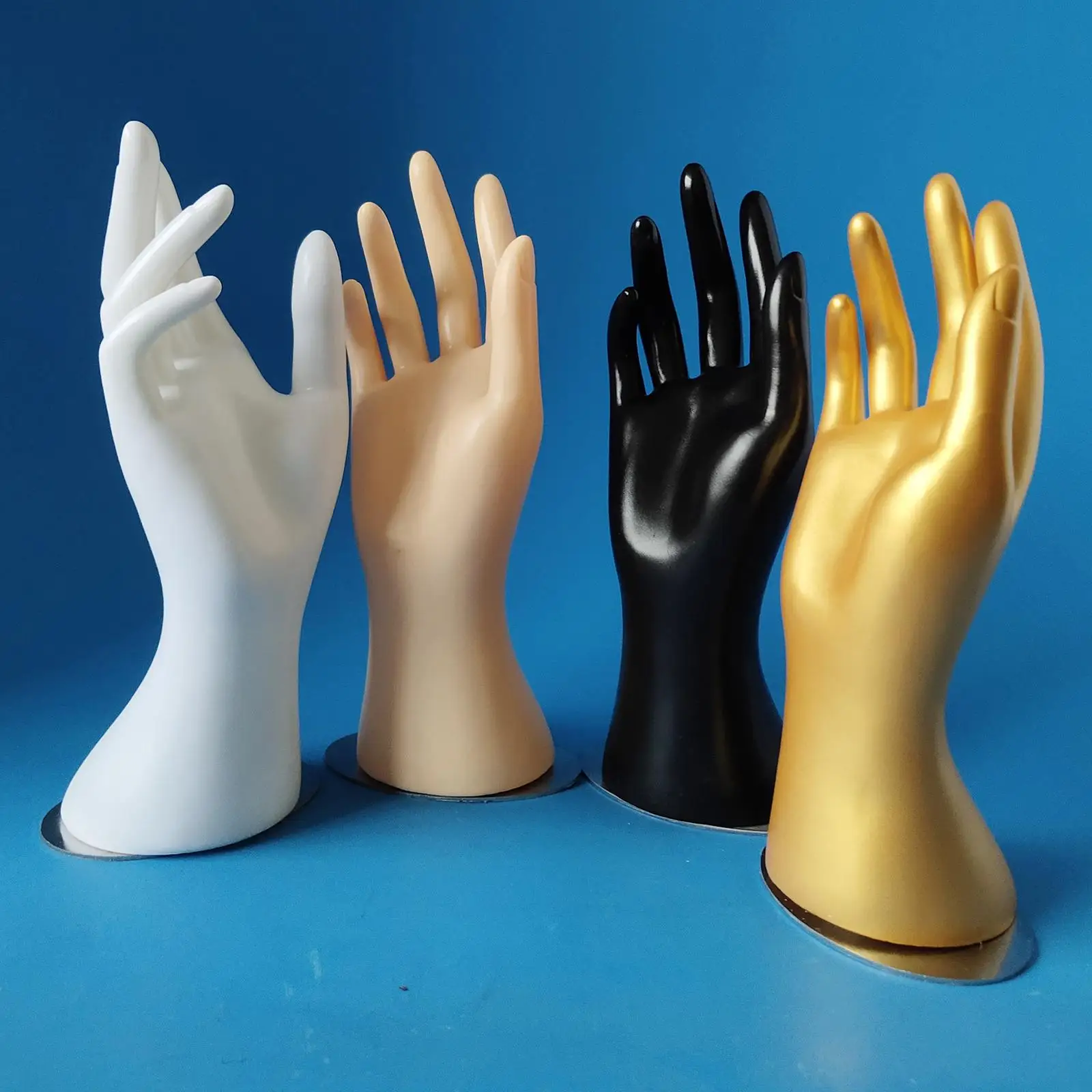 Jewelry Display Stand Resin Mannequin Hand Holder Bracelet Ring Necklace Organizer for Accessory Shop Presentation
