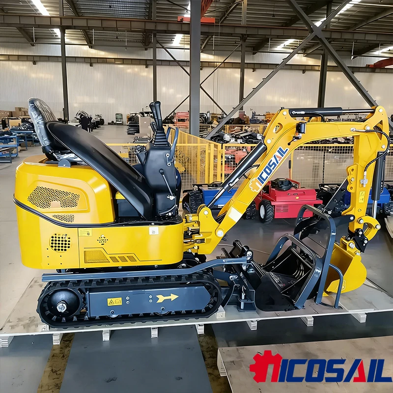 

1.2 ton compact excavator with EPA CE certified engine for construction farm and garden projects