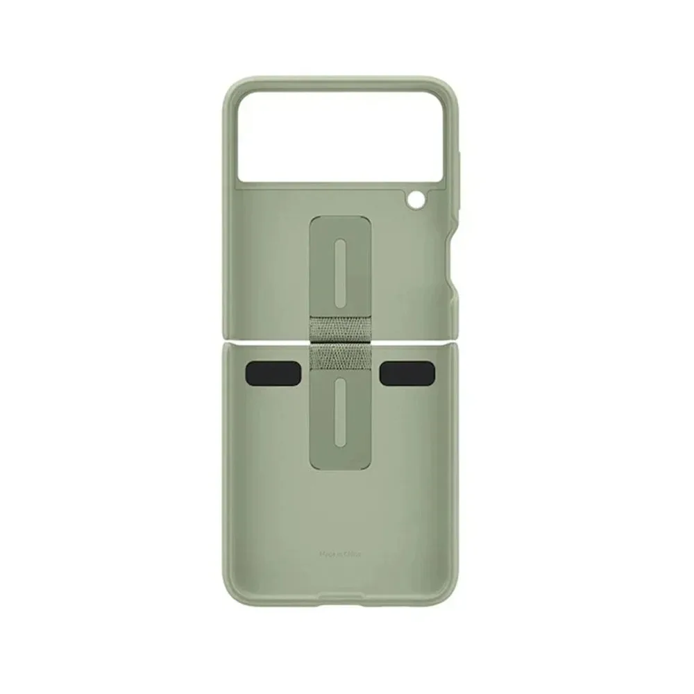 Original Samsung Galaxy Z Flip3 5G Silicone With Ring Case EF-PF711 Ring Silicone Phone Case Shockproof for Galaxy Z Flip3 5G