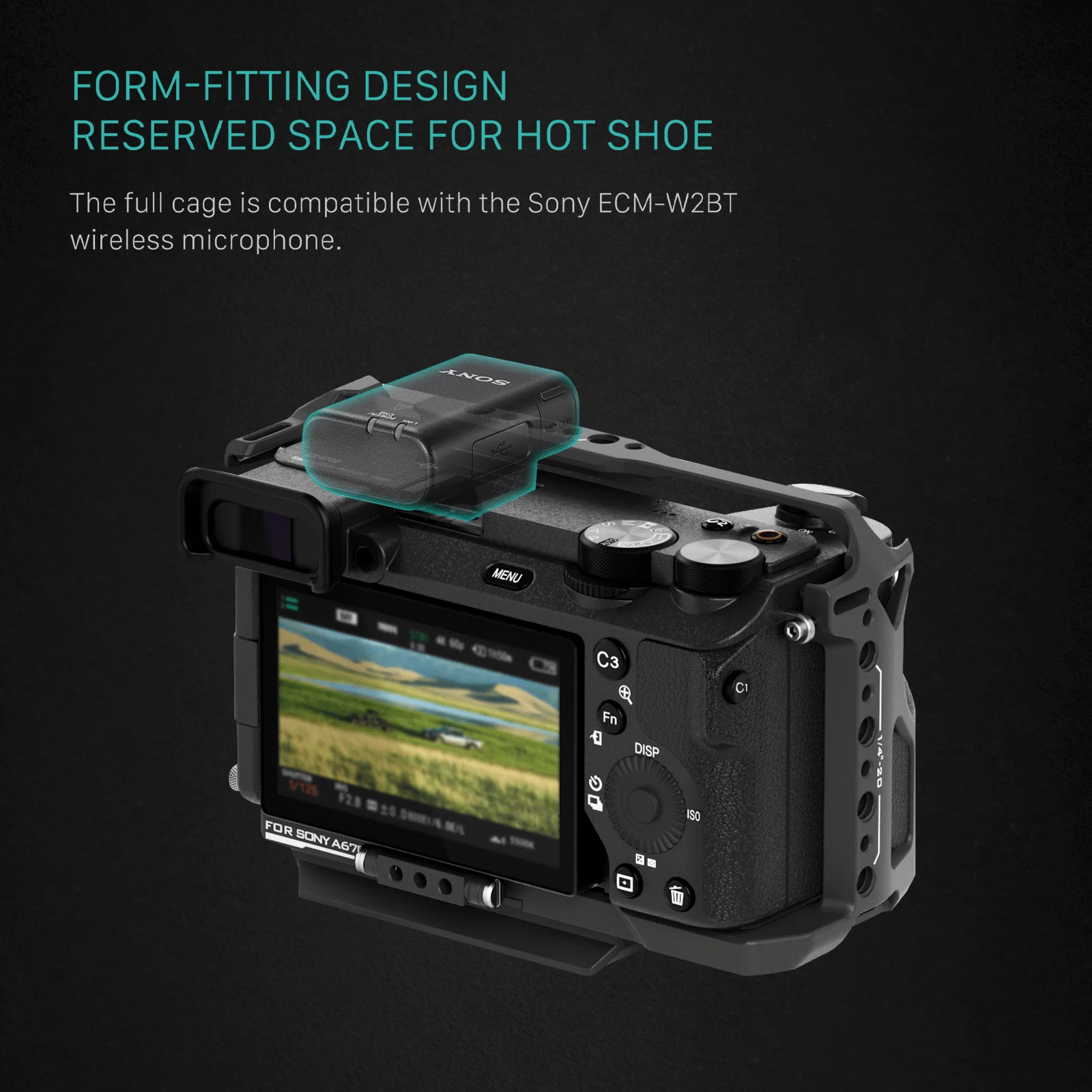 SONY　α6700　TILTA カメラケージ　カメラTA-T54-FCC-TG TILTA(ティルタ) SONY α6700用カメラケージ 軽量キット ブラック TA