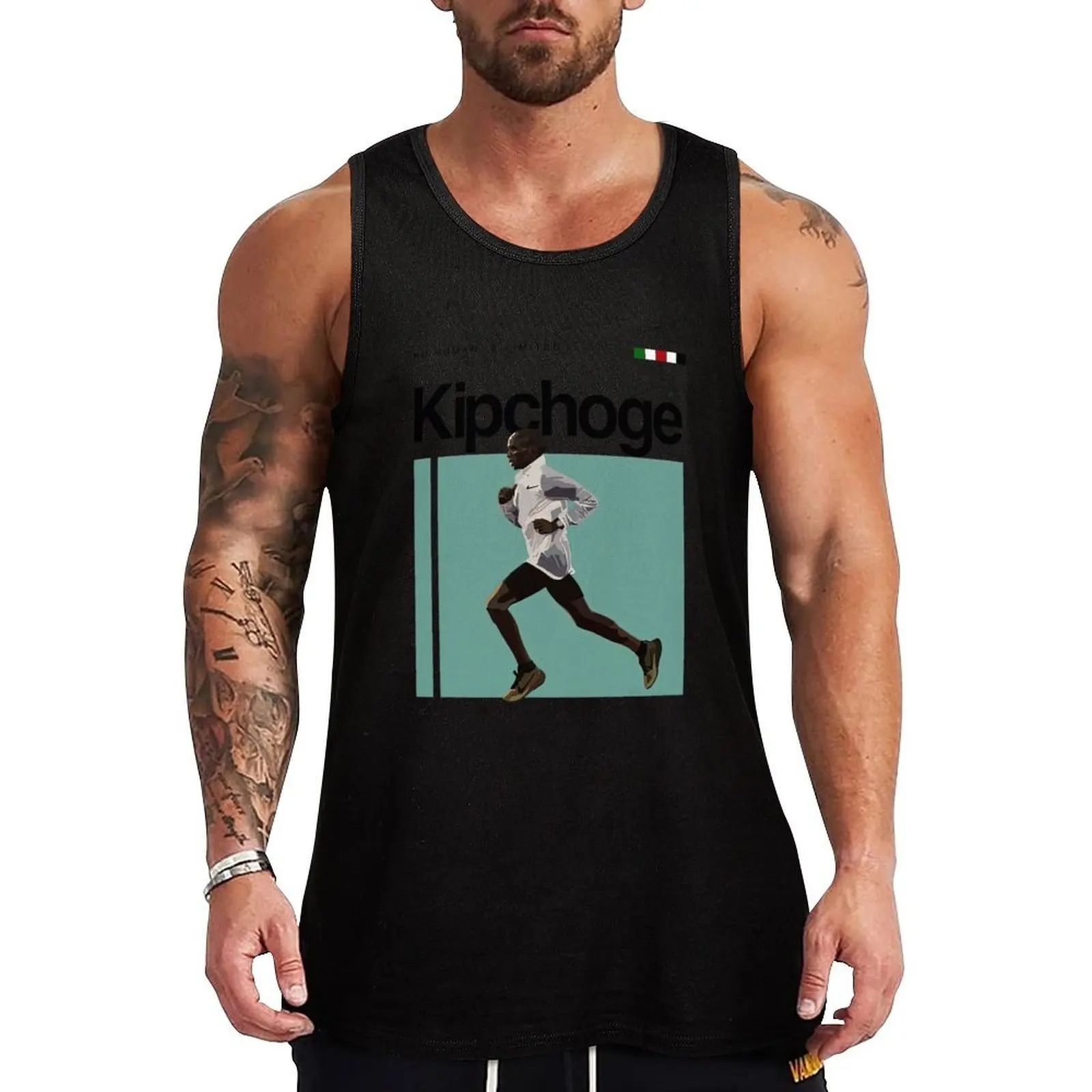 Kipchoge Tank Top Gym Training Tank Top Quick Dry Athletic Sleeveless