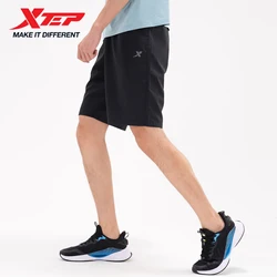 Xtep Men's Summer Sports Shorts Men's Breathable Sports Fitness Bodybuilding Short Pants Washed Quick-drying Shorts 879229680327