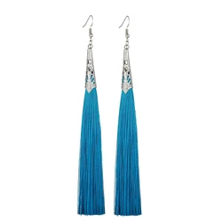 Bohemian Long Tassel Earrings For Women Fashion Jewelry Boho Drop Fringe Vintage Statement Wedding Earrings Pendientes Mujer
