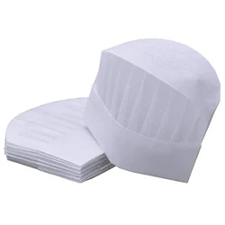 Gorro de Chef desechable, gorro de cocina no tejido, para hornear, fiesta, 100%, SMS, oferta, paquetes de kf-25