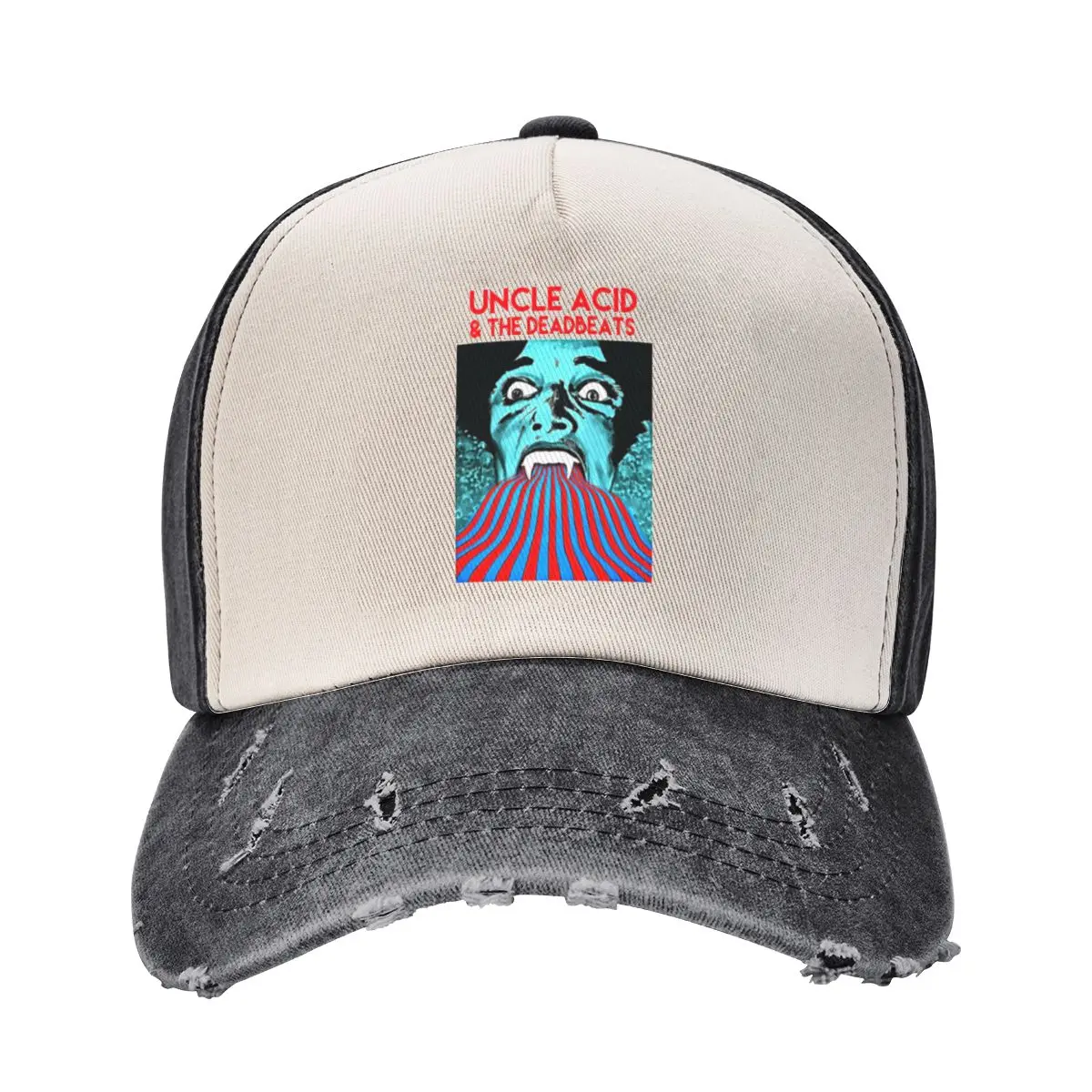 the Acid deadbeats Teeth Baseball Cap Fashion Beach Beach Outing fashionable Elegant Women's Hats Men's