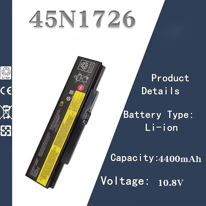 

Lenovo ThinkPad E555-E550C Battery | 10.8V 4400mAh 45N1762 76+ Support New High-Performance Replacement