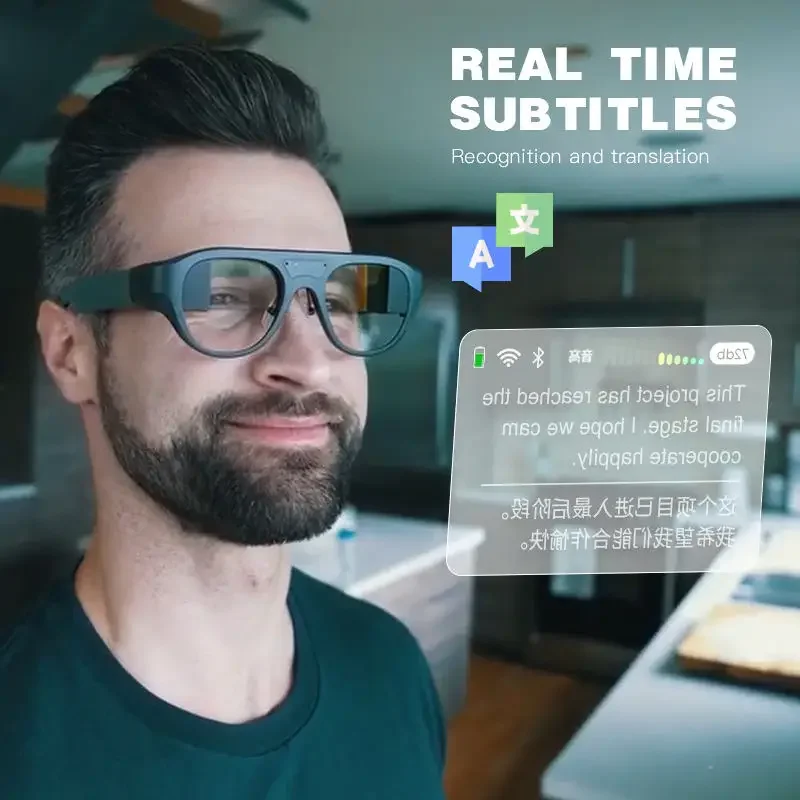 YYHC-Smart Glasses Ar Hardware Virtual Reality Equipment Ar Glasses Supports Language Switching