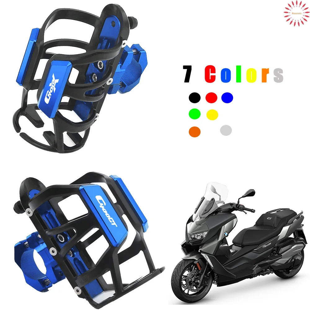

New For BMW C400X C400GT X GT 400 Motorcycle Beverage Water Bottle Drink Cup Holder Bracket Mount Accessories CNC Hot Deal