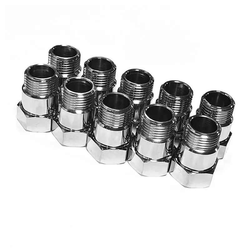 

AT92-For Car Modification Parts Oxygen Sensor Spacer Extension Adapter M18x1.5 10Pcs O2 Extension