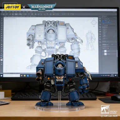 

Фигурка JOYTOY 1/18 Меха 40K Space Marines Ultramarines Venerable Dreadnought (переиздание), аниме-игрушка, аниме-фигурка