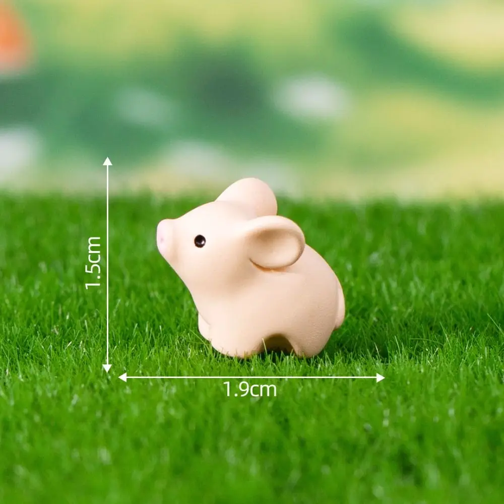 

Cat Duck Sheep Squirrel Frog Turtle Animals Micro Landscape Ornaments Cute Realistic Zodiac Animals Miniatures Resin Crafts