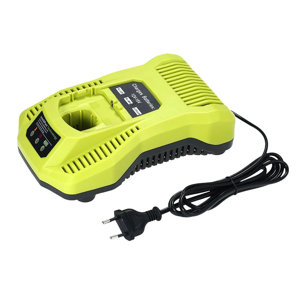 Replacement Battery Charger for Ryobi 12V~18V P117 Li-ion/Ni-cd Power Tool Battery